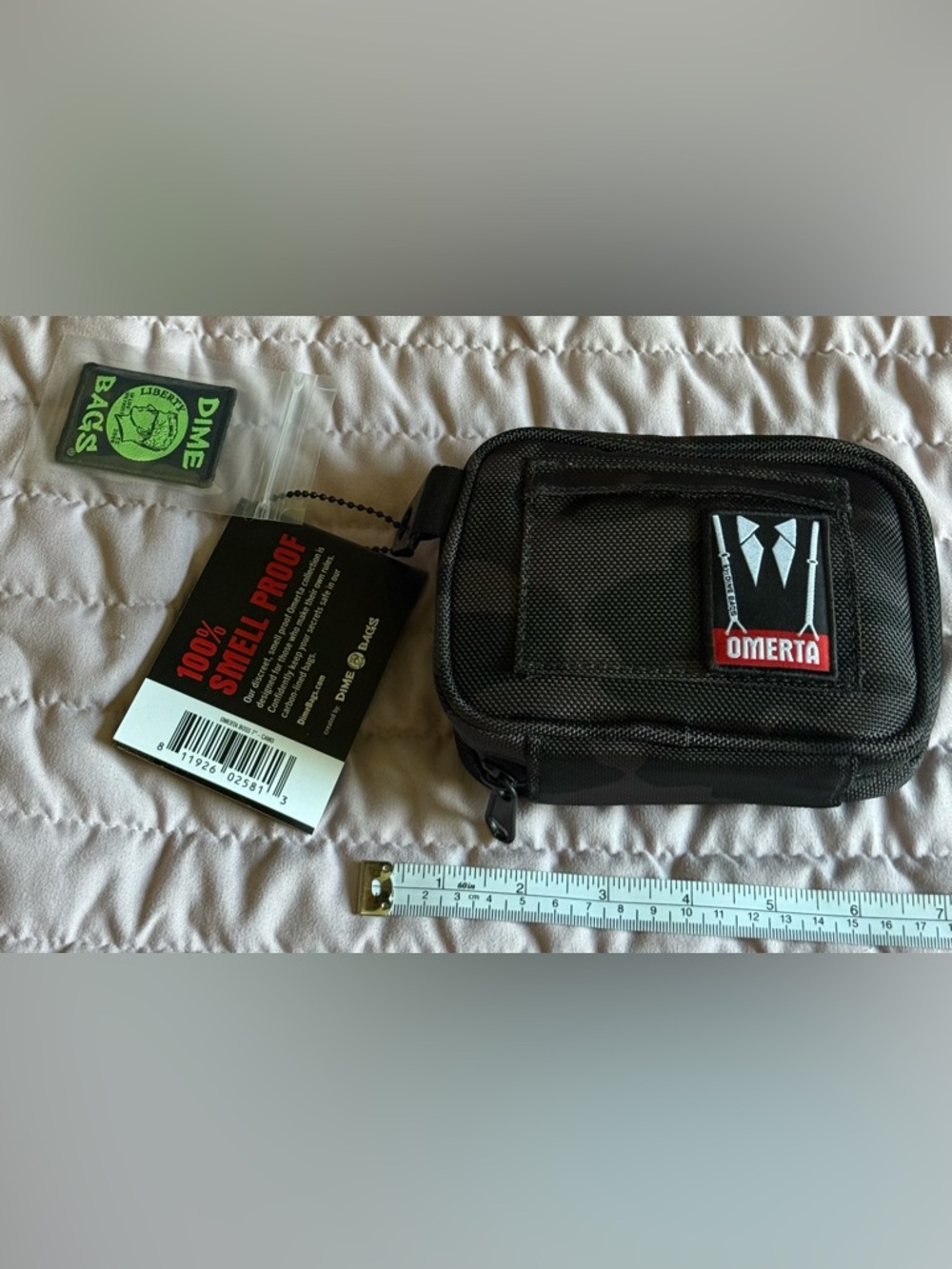 Boss 7” - Padded Smell Proof Pouch in camo